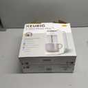 Keurig K-Mini Mate Plus Single-Serve K-Cup Pod Coffee Maker, Compact, 3 Cup Sizes, Brew Over Ice and Strong Button Features, 50 oz Removable Reservoir, Warm Stone