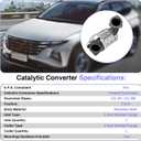 33362 Front Catalytic Converter with Gasket Kit Compatible with 2016 2017 2018 Hyundai Tucson Sport L4 1.6L AWD Replace#285302BAJ0, 679-547, 679547, 679 547,17543, 644197