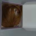 BARSDAR Human Hair Clip in Bangs - Real Human Hair Clip in Bangs for Women - Ginger Blonde French Bangs Extensions Fringe with Temples Real Hair Bangs Hairpieces - Golden Ginger Blonde