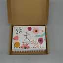 Paper Junkie Floral Monthly Budget Planner, Bill Organizer with 24 Pockets, Debt Payoff Tracker, Payment Checklist (5 x 7 In Budget Notebook)
