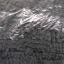 Smiry Luxury Chenille Bathroom Rugs 47x17, Extra Soft and Absorbent Shaggy Bath Mat, Machine Washable, Non-Slip Plush Carpet Runner for Tub, Shower, and Floor, Home Decor Accessories, Green