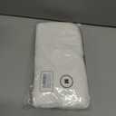 HUUSA Women's Crochet Swimsuit Cover Up Sleeveless Hollow Out Bathing Suit Coverup Sexy Backless Split Long Beach Dress (White, M)