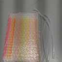 Glow Sticks Party Pack 8"-50, Light up Bracelets & Necklaces Accessories for Kids, Neon Glow in the Dark Valentines Day Party Favor Supplies Decoration for Birthday Camping Wedding Dance Parade