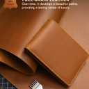 BROSHOPP Leather Bifold Men's Wallet with Cash Slots