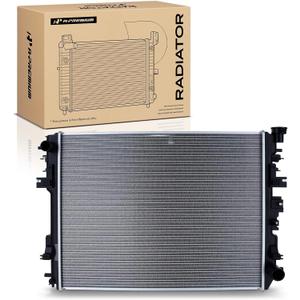 A-Premium Engine Coolant Radiator Assembly Compatible with Dodge Ram 1500, Ram 2500 2009-2010 & Ram 1500 2011-2018, 1500 Classic 2019-2022, 2500/3500 2011-2013, 3.7L 4.7L 5.7L, Replace# 55056858AB