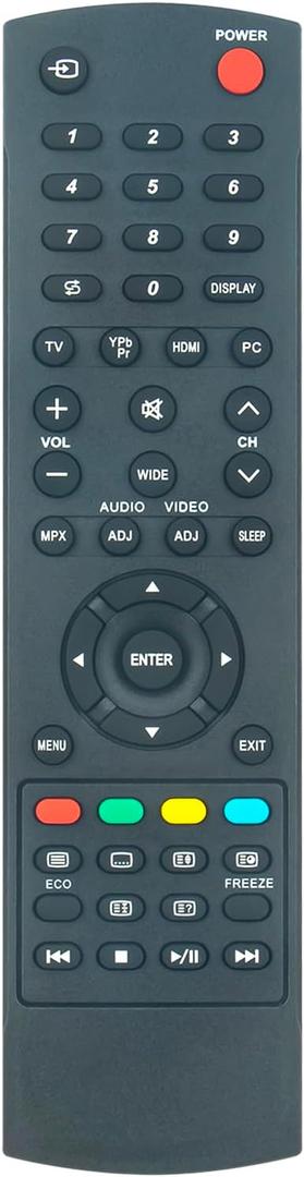 GJ222 New Replacement Remote Control fit for Sharp LCD TV Remote Controller GJ222