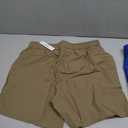 2 x ODODOS Men's Athletic Shorts with Pockets 7" Quick Dry Lightweight Workout Gym Running Shorts, Royal Blue, Small