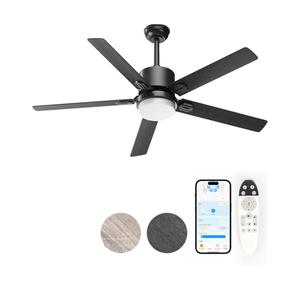 Ceiling Fans with Lights - Outdoor Ceiling Fan with Remote - APP Control,42 Inch Modern Ceiling Fan for Patio, Bedroom Living Room