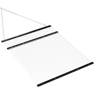 4' x 5' Drag Harrow for ATV, Rust-Resistant Chain Field Leveler with Front and Rear Ttrays, UTV Tractor Attachment for Landscape Leveling Gravel Driveway Farm Field Garden
