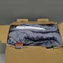 Homemate Heated Blanket Electric Throw - 50"x60" Heating Blanket Throw 1/2/4/6/8 Hours Auto-Off 10 Heat Level Over-Heat Protection Flannel Sherpa ETL Certification (01 - Light Grey)