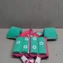 Kids Pool Floaties 1-2-3-5-7-9 Years Old, Toddler Swim Vest 20-30-50-70 Pounds, Comfortable Extended Wear Kids Float Jacket with Crotch Strap, Bright Design and Unpadded Sides for Comfort (PINK)