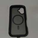 Magnetic for iPhone 17 Case, Compatible with MagSafe Military Grade Drop Protection Heavy Duty Protection Non-Slip Shockproof 2-Layer Durable Bumper Phone Case 6.3''-Black