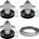54" Deck Spindle Rebuild Kit for Cub Cadet LGTX 1054 SLT 1554 SLTX1054 SLTX 1054VT, Spindle Assembly 918-04125 618-04126 918-04126, 1 Belt 754-0642