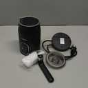 KIDISLE Milk Frother and Steamer 4 in 1, Milk Steamer with Auto Temperature Control, Warm & Cold Foam Maker, Hot Chocolate Maker, Frother for Coffee, Latte, Cappuccino, Black