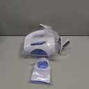 HiLIFE Steamer for Clothes, Portable Handheld Design, 240ml Big Capacity, 700W, Strong Penetrating Steam, Removes Wrinkle, for Home, Office(ONLY FOR 120V) (Blue)