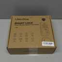 Fingerprint Keypad Deadbolt with Handle Set, Keyless Entry Door Lock, Door Locks for Front Door Lock Set, App Control, Auto Locking, Easy to Install, Matte Black