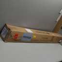 HOMEDEMO Manual Retractable Awning 79"x118" Foldable Side Bar 30-180,Outdoor Patio Awning Height Adjustable 82-118in Retractable Awning UV 50+ Protection,NO Drilling Awings for Backyard (Dark Gray)