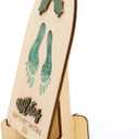 Babys First Christmas, My First Christmas, Baby Footprint & Handprint, Newborn Gifts, DIY Mistletoes Footprint Kit 2025 Keepsake, Baby Memory Ornament Board, Holiday Decor for New Parents (Nelxi-222)