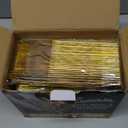 Zcaukya 200 Pieces Gold Plastic Silverware Set, Disposable Cutlery Set Including 100 Forks, 50 Knives and 50 Spoons, Eating Implements Flatware in Bulk for Dinner, Weddings and Birthday Parties