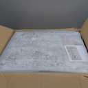 Abstract Rug 8x10 Large Living Room Neutral Modern Washable Area Rugs for Bedroom Dining Room Non-Slip Stain Resistant Foldable Thin Green Black