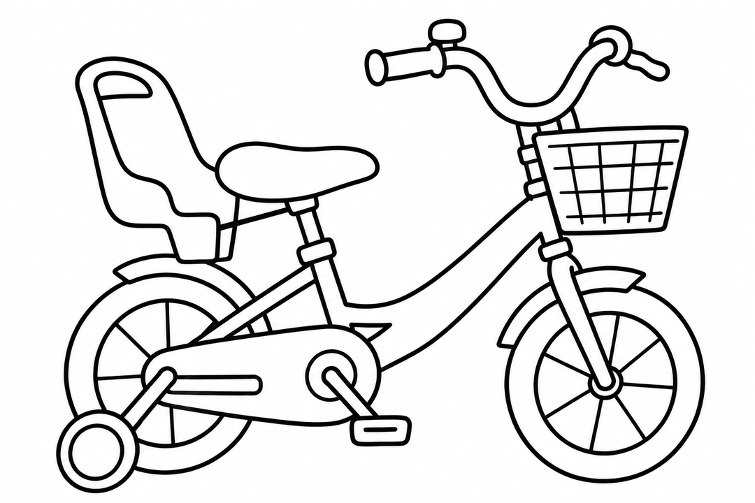 Pink Princess Children's Bicycle