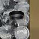 Plastic Jars with Lids, 48 Pcs 6 OZ Slime Containers with Screw On Lids Clear Round Plastic Storage Jars Refillable Container Jar for Travel Storage Home Kitchen Food