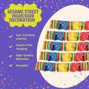 Everyday Sesame Street Highchair Decoration Kit (38") Ribbon & Paper Delight for Birthdays & Celebrations - Unique, Eye-Catching Design for Kids