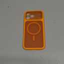 TOCOL for Phone 17 Pro Max Phone Case, Builtin Magnetic Ring, Compatible with Magsafe, Full Camera Protection, Translucent Matte Phone Case for 17 ProMax 6.9 inch (Orange)