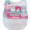 Squishville by Original Squishmallows Play and Display Storage - Twenty 2-inch Plush Included with 4 Exclusives - Hang or Stand Display Case