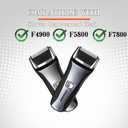 1 Pack Shaver Replacement Foil Comfortable shave, Foil & Cutters Shavers Head Compatible with Remington F4900 & F5800 & F7800 Electric Shaver
