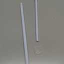 Sliding Glass Door Security Bar White Color - Feel Safe at Home with These 23" to 40" Adjustable Home Security Bars 7/8" Dia. (2-Pack)