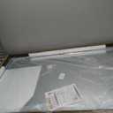 ANDY STAR 30"x48"Chrome Bathroom Mirror, Large Wall Mirror for Bathroom, Rounded Rectangle Mirror in Premium Stainless Steel Metal Frame Hangs Horizontal Or Vertical