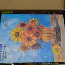 PLAXSOON Sunflower Building Set with Lights Vase Base, Flowers Botanical Collection Building Block for Adult Women Girls 12+, Gift for Mothers Day, 1180PCS Art Bouquet Bonsai Plant Building Kit