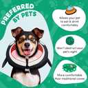 BENCMATE Inflatable Dog Cone Collar Alternative, Soft Dog Cone for Small Medium Large Dogs and Cats, Neck Recovery ECollar Donut Collar After Surgery (Medium+, Orca) 