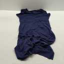 Pink Queen Jumpsuits for Women Dressy V Neck Sleeveless Wide Leg Long Pants Rompers (XX-Large, Z-Dark Blue)