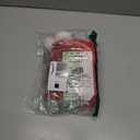 JOYIN 2 Pcs Christmas Chair Covers, Red Hat Chair Slipcovers, Santa Claus Kitchen Chair Back Covers for Holiday Festival Decoration, Christmas Decorations Indoor Home Dcor