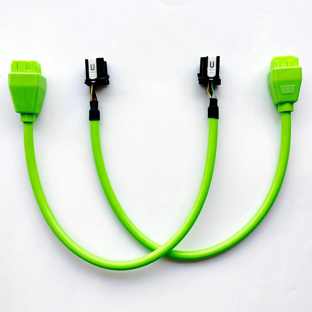 Bypass Gateway Diagnostic Extension Cable,12Pin Male to 12Pin Female and 8Pin Male to 8Pin Female Adpter for FCA Cars Since 2018