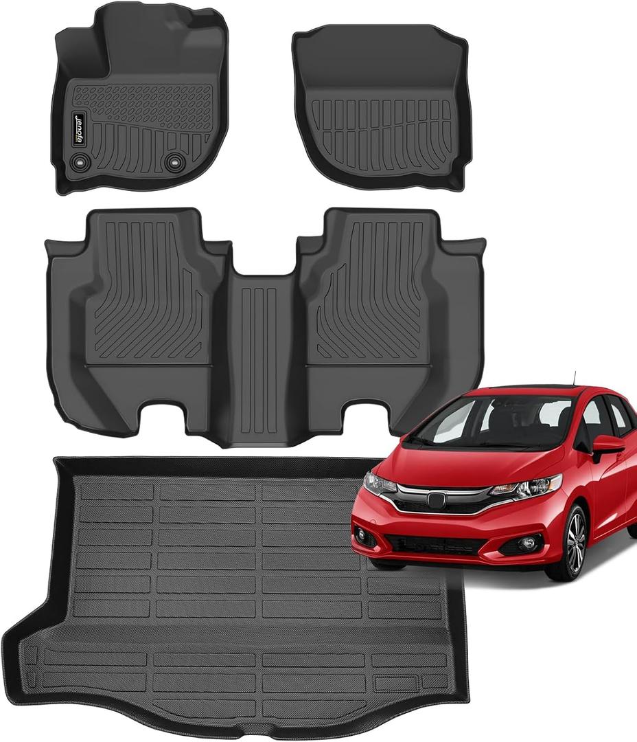 Floor Mats for Honda Fit 2014-2020 All Weather Car Mats