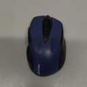 TECKNET Wireless Mouse, 2.4G Ergonomic Optical Mouse, Computer Mouse for Laptop, PC, Computer, Chromebook, Notebook, 6 Buttons, 24 Months Battery Life, 2600 DPI, 5 Adjustment Levels (Blue)