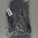 Simple Houseware 2 Pack Closet Sock Organizer, 24 Cell Drawer Divider, Dark Gray