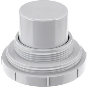 Novabright 3 x 4 Inches Sewer Cleanout Relief Valve White PVC Relief Valve Sewer Repair Part for Toilet Sink Shower Drain Lines Prevents Clogs Backups