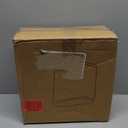 IEEK Plastic Trash Can with Press Top Lid,3.2 Gallon /12 Liter Garbage Can,Black Modern Waste Basket Thin Trash Cans for Bathroom,Kitchen,Living Room,Office and Narrow Spaces