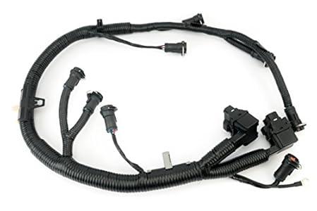 FICM Engine Fuel Injector Complete Wire Harness - Replaces Part 5C3Z9D930A - Fits Ford Powerstroke 6.0L Diesel - 2003, 2004, 2005, 2006, 2007 F250 F350 F450 F550 2004-2005 Ford Excursion 5C3Z-9D930-A