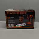 BLACK+DECKER 20V MAX Cordless Drill and Impact Driver, Power Tool Combo Kit with Battery and Charger (BD2KITCDDI)