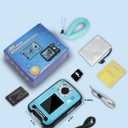 Underwater Camera 4K 48MP Autofocus Selfie Dual Screen Waterproof Camera with Floating Strap and 32GB Card, 17FT Compact Waterproof Digital Camera, Fill Light Underwater Camera for Snorkeling