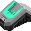 LiTHELi 20V Lithium Ion Battery Pack Charger (Single Charger)
