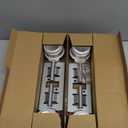 Double Burner Assembly WB16K10026 WB29K17 Double Stove Top Double Surface Burner Kit Replacement Compatible with General Electric Hot.point Gas Stove Range Assembly(2pack) by AMI PARTS