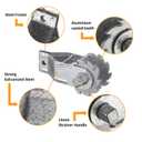 Electric Fence Wire Strainer, 10PCS Heavy Duty Inline Wire Tensioner, Wire Ratchet Tensioner for Electric Fence, Farm Fence