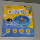 Inflatable Kiddie Pool for Toddlers, 48"X12" Round Plastic Blow Up Kids Swimming Pool, Outdoor Water Play, Ball Pit Toys for Kids Age 2 3 4 5, Summer Essential Baby Splash Pools with Cushioned Floor