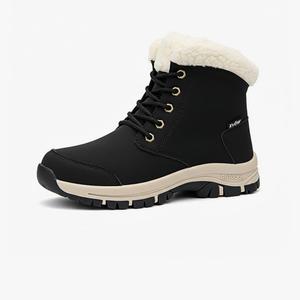 Women's Waterproof Insulated Winter Hiking Boots,Cute Snow Boots for Women Warm Comfortable Anti-Slip Ankle Boots for Outdoor Work,Walking & Cold Weather Size 6